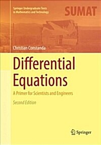 Differential Equations: A Primer for Scientists and Engineers (Paperback, 2, Softcover Repri)