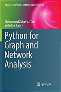 Python for Graph and Network Analysis (Paperback, Softcover Repri)