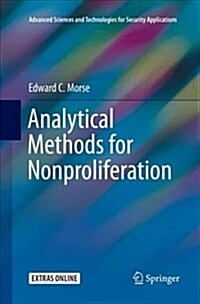 Analytical Methods for Nonproliferation (Paperback, Softcover Repri)