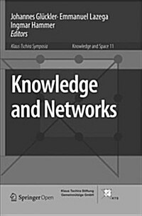 Knowledge and Networks (Paperback, Softcover Repri)