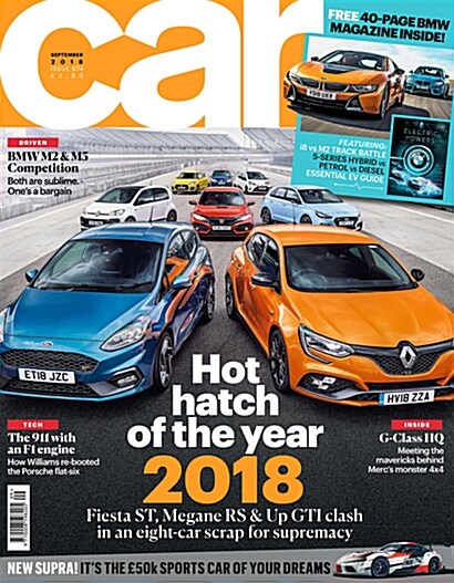 Car (월간 영국판): 2018년 09월호