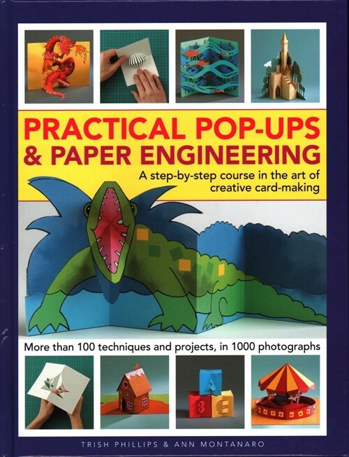 Practical Pop-Ups and Paper Engineering : A step-by-step course in the art of creative card-making, more than 100 techniques and projects, in 1000 pho (Hardcover)