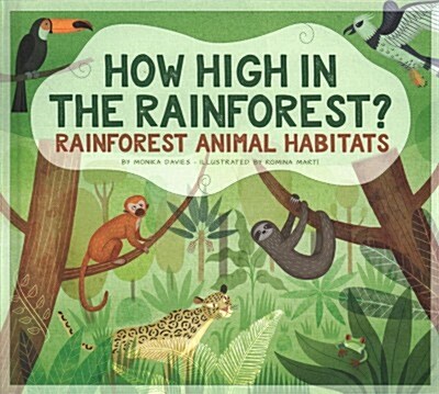 How High in the Rainforest?: Rainforest Animal Habitats (Library Binding)