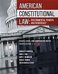 American Constitutional Law : Governmental Powers and Democracy (Paperback, 4 Revised edition)