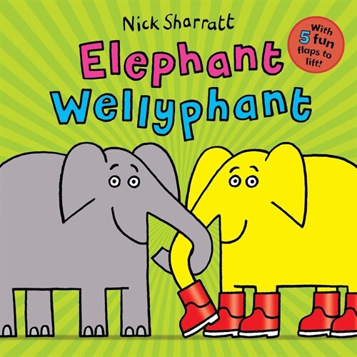 [중고] Elephant Wellyphant (Board Book)