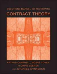 Solutions manual to accompany Contract theory