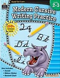 Ready-Set-Learn: Modern Cursive Writing Practice Grd 2-3 (Paperback)