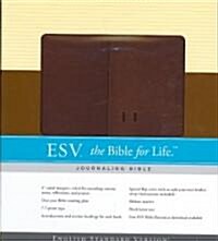 Journaling Bible-ESV-Strap Flap (Leather)