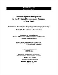 Human-system Integration in the System Development Process (Paperback)