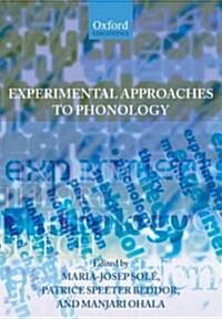 Experimental Approaches to Phonology (Hardcover)