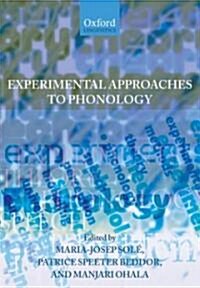 Experimental Approaches to Phonology (Paperback)