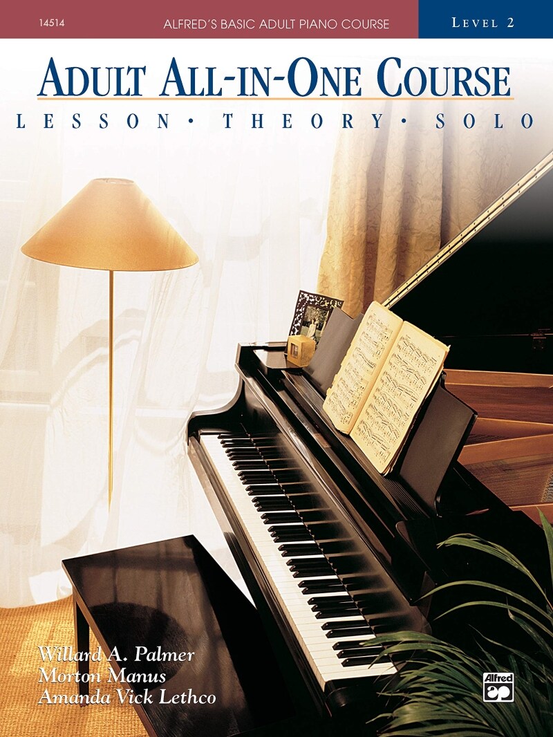 Alfreds Basic Adult All-In-One Piano Course Level 2 (Paperback, Spiral Bound)