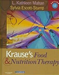 [중고] Krauses Food & Nutrition Therapy (Hardcover, 12th)