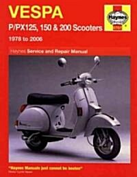 Vespa P/PX125, 150 & 200 Scooters 1978 to 2006 (Paperback)