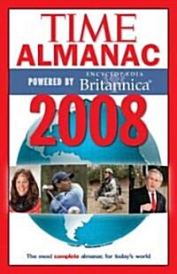 [중고] Time Almanac 2008 (Paperback)