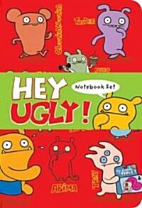 Hey Ugly! Notebook Set [With 2 Notebooks] (Paperback)