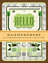 Hammerpress Correspondence Cards: 20 Correspondence Cards & Envelopes (Novelty)