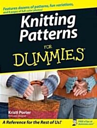 Knitting Patterns for Dummies (Paperback)