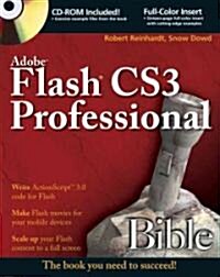 Adobe Flash Cs3 Professional Bible (Paperback, CD-ROM)