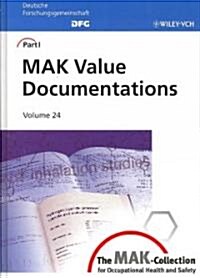The Mak-Collection for Occupational Health and Safety (Hardcover, 1st)
