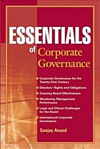Essentials of Corporate Governance (Paperback)
