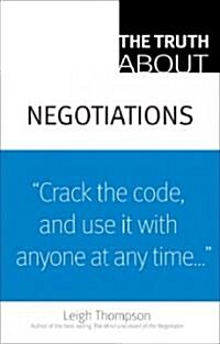 [중고] The Truth about Negotiations (Paperback)