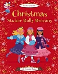 Christmas Sticker Dolly Dressing [With Stickers] (Paperback)