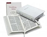 KJV Wedding Bible, Ruby Text Edition, White French Morocco Leather, KJ223:T (Leather Binding)