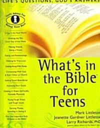 Whats in the Bible for Teens (Paperback)