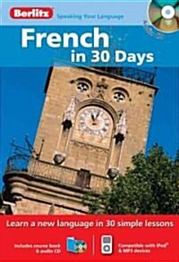 Berlitz French in 30 Days (Compact Disc, Paperback)
