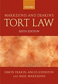 Markesinis and Deakins Tort Law (Hardcover, 6 Rev ed)