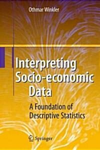 Interpreting Economic and Social Data: A Foundation of Descriptive Statistics (Hardcover)
