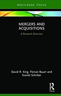 Mergers and Acquisitions : A Research Overview (Hardcover)