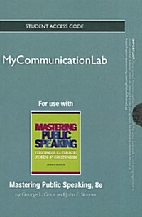 New Mycommunicationlab Without Pearson Etext -- Standalone Access Card -- For Mastering Public Speaking (Hardcover, 8, Revised)