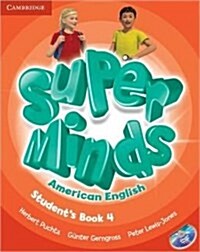 Super Minds American English Level 4 Students Book with DVD-ROM (Package)