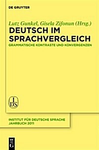 Deutsch Im Sprachvergleich (Hardcover)