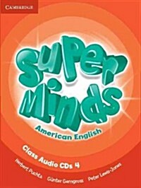 Super Minds American English Level 4 Class Audio CDs (4) (CD-Audio)