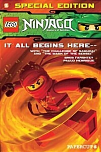 [중고] Lego Ninjago Special Edition #1: With ˝The Challenge of Samukai˝ and ˝Mask of the Sensei˝ (Paperback)