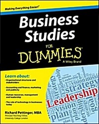 Business Studies for Dummies (Paperback)