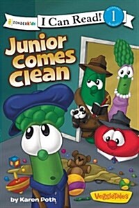 Junior Comes Clean: Level 1 (Paperback)