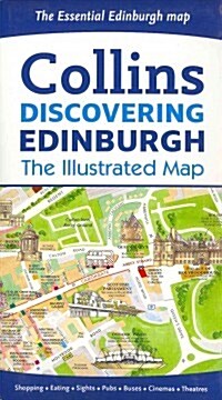 Discovering Edinburgh Illustrated Map (Sheet Map, folded, New ed)