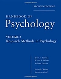 Handbook of Psychology, Volume 2: Research Methods in Psychology (Hardcover, 2)