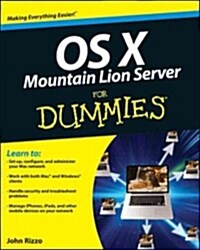 OS X Mountain Lion Server for Dummies (Paperback)