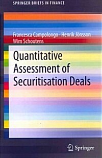 Quantitative Assessment of Securitisation Deals (Paperback, 2013)