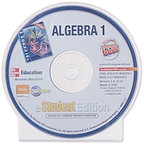 Algebra 1 (CD-ROM, Student)