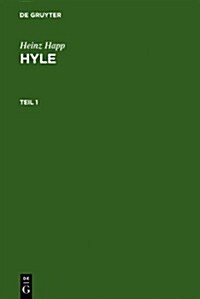 Hyle: Studien Zum Aristotelischen Materie-Begriff (Hardcover)