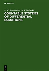 Countable Systems of Differential Equations (Hardcover)