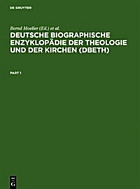 Deutsche Biographische Enzyklopadie Der Theologie Und Der Kirchen (Dbeth) (Hardcover)