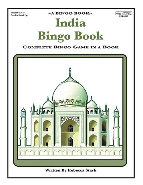 India Bingo Book: Complete Bingo Game in a Book (Paperback)