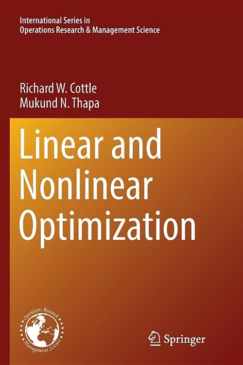 Linear and Nonlinear Optimization (Paperback)